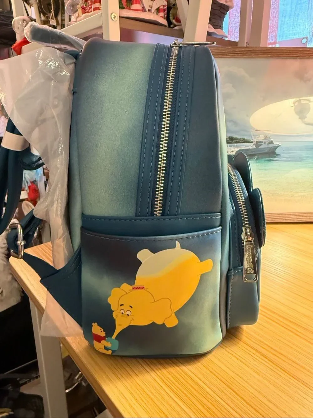 Loungefly Disney Winnie the Pooh Heffalump Dreams Mini Backpack GITD NWT